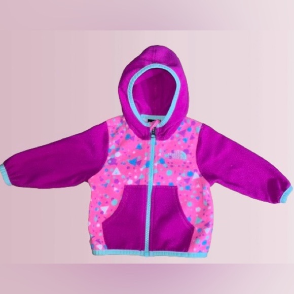 The North Face infant fleece jacket sz 3-6 mos - Picture 1 of 4